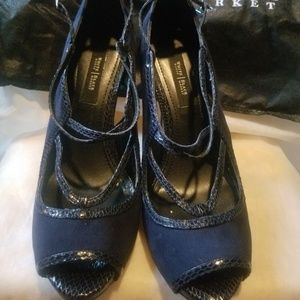 Sapphire Navy Dress Shoes Heels